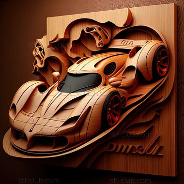 3D мадэль Ferrari Can Am (STL)